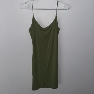 ARITZIA WILFRED GREEN TANK DRESS SIZE L